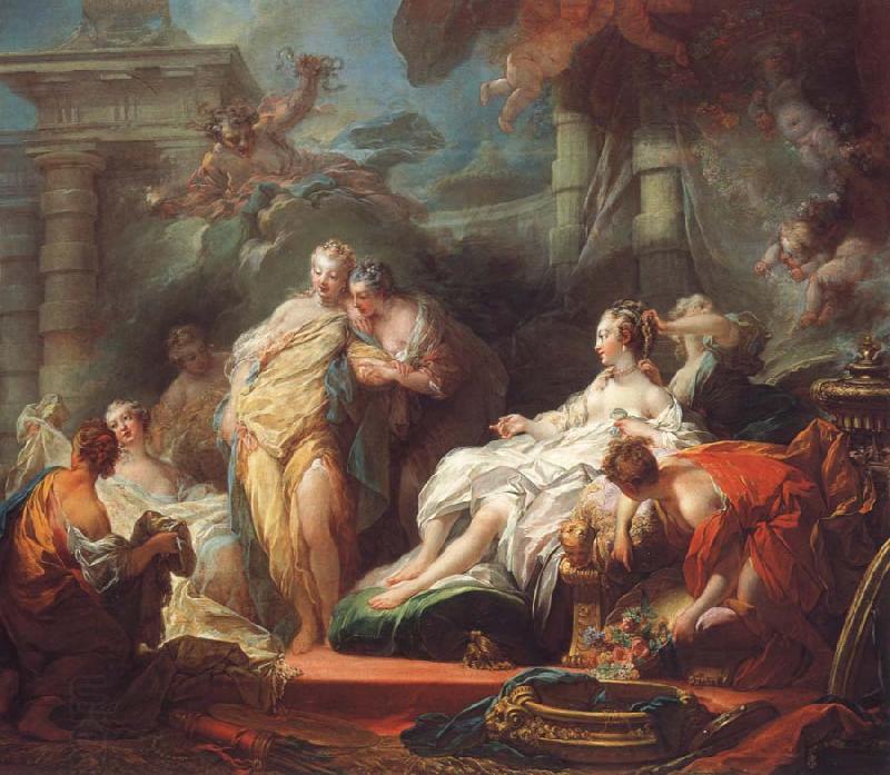 Jean Honore Fragonard Psyche Showing Her Sisters her gifts From Cupid China oil painting art